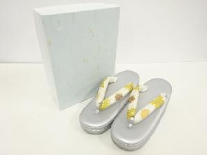 新品　未使用品　山口美術織物製　鼻緒　草履(24センチ)